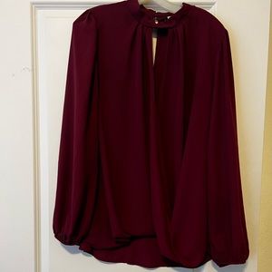 Long sleeve plus size top
